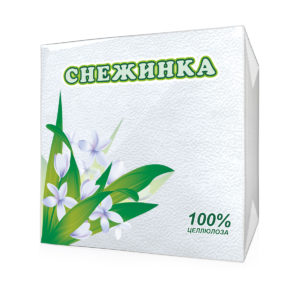 Тула — Салфетки  «Снежинка»  белые оптом.