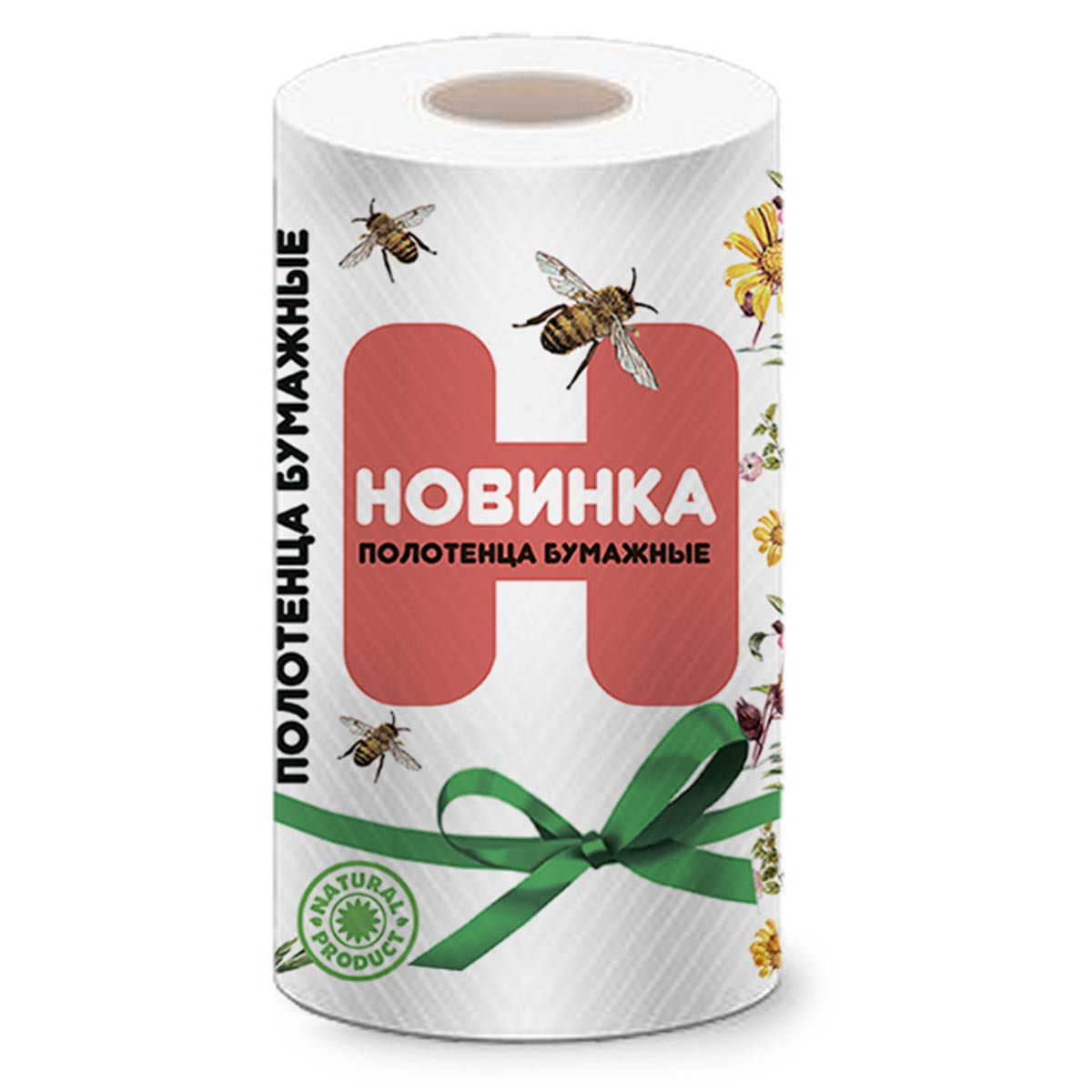 Тула — Полотенца  «Новинка» 1 рулон   белые оптом.