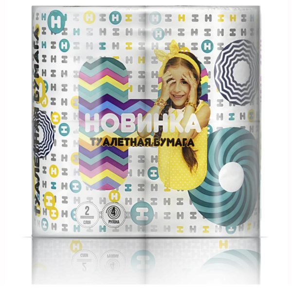 Тула — Туалетная бумага  «Новинка» 4Р 2 слоя белая оптом.